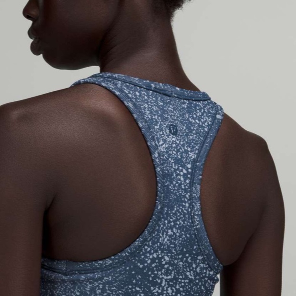 lululemon athletica Blue Speckled Tank Top - Picture 6 of 9